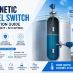 Magnetic Level Switch Selection Guide (Tank Height + Mounting)